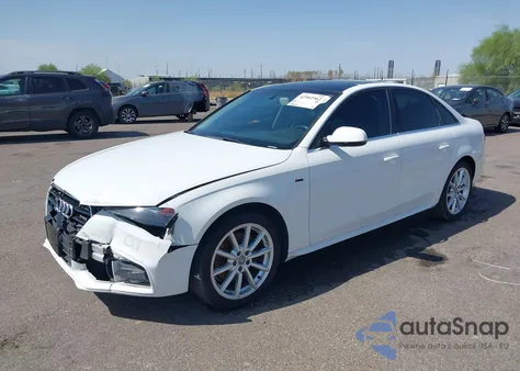 2015 Audi A4 2.0T Premium из США, поврежденный, VIN WAUAFAFL1FN018672